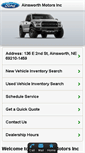 Mobile Screenshot of ainsworthmotors.net
